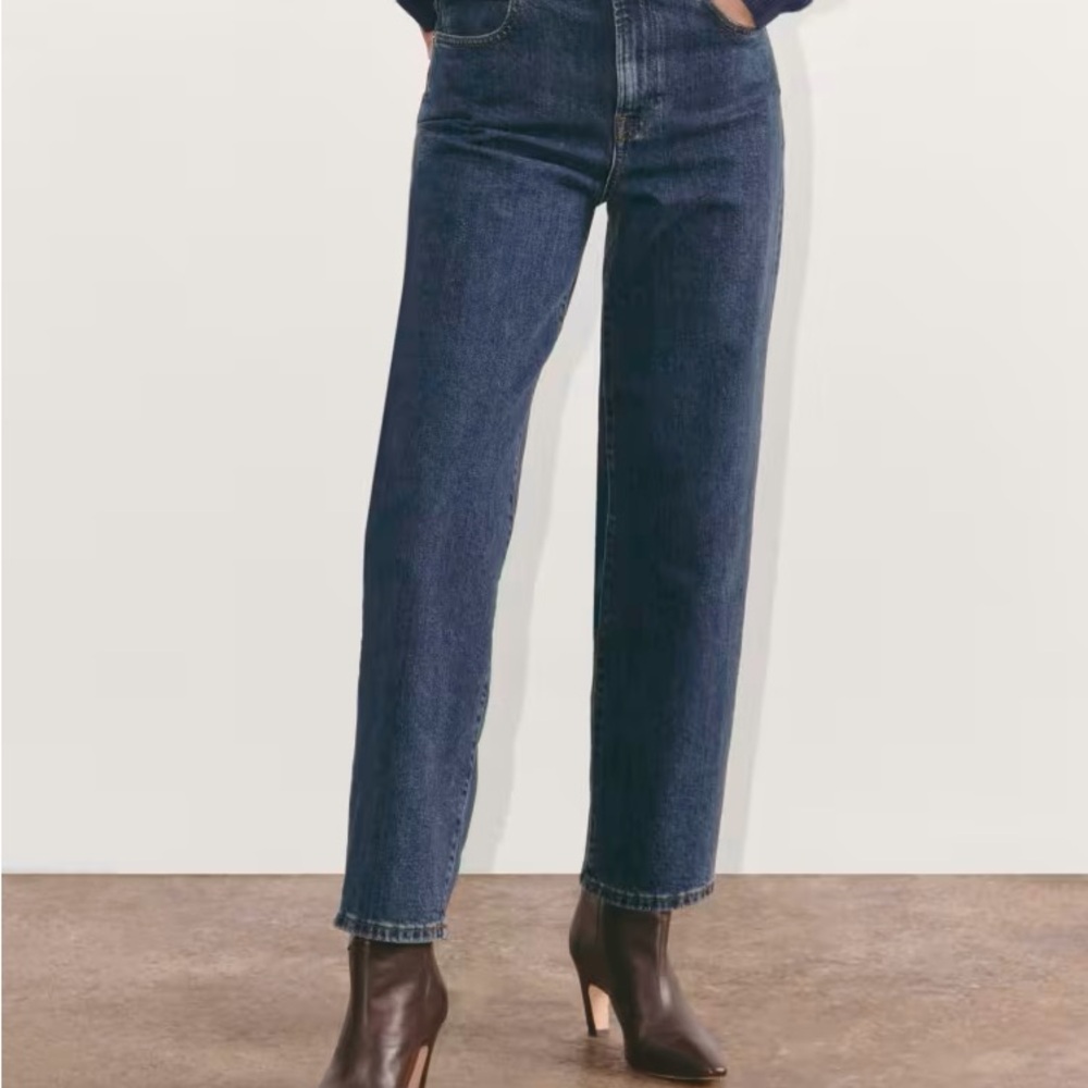 Everlane Way High Jean in Vintage Indigo